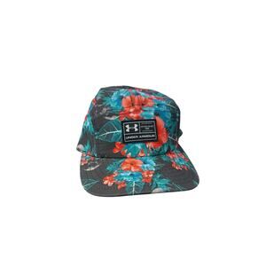 Under Armour Sport Tropical Print Baseball Cap Hat One Size Women